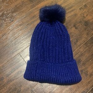 Prince & Fox royal blue pompon hat